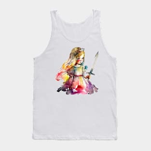 Princess Watercolor Tank Top